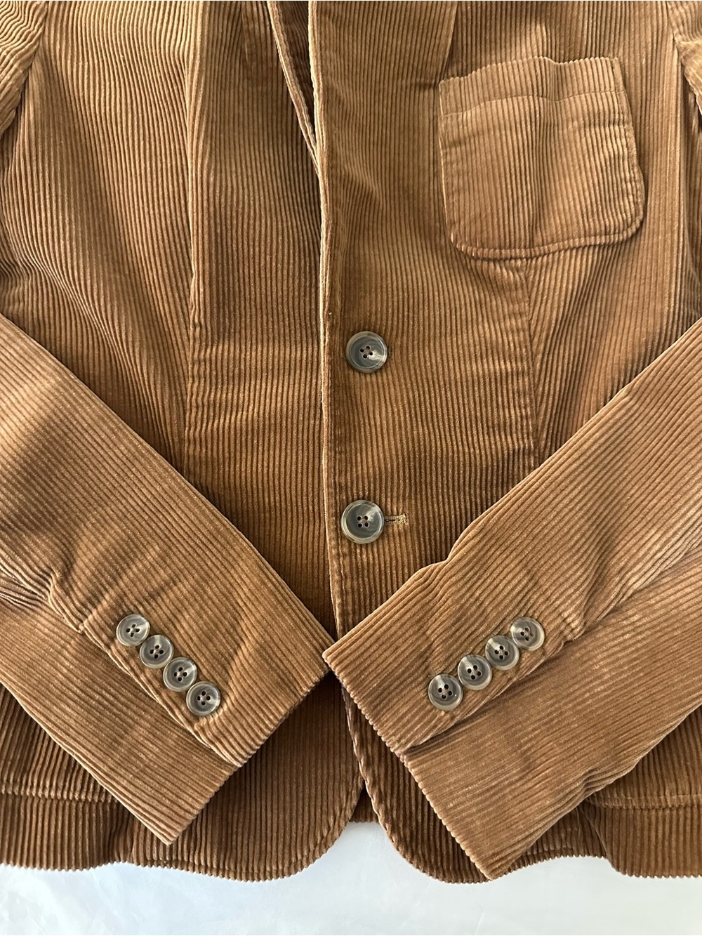 Brown Corduroy Blazer Rugby Ralph Lauren Size 2 - Picture 5 of 5